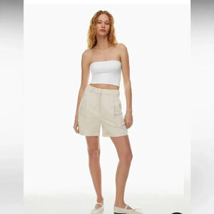 Aritzia The Effortless Short™ Linen  Mid-Thigh short